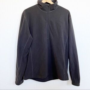 REI- Dark Grey Men’s Fleece Half Zip - Large